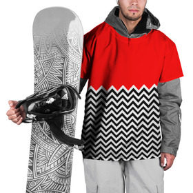 Накидка на куртку 3D с принтом Твин Пикс в Белгороде, 100% полиэстер |  | twin peaks | абстракция | агент купер | геометрия | девид линч | красная комната | лес | лора палмер | полосы | совы | текстура | туман | узор