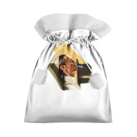 Подарочный 3D мешок с принтом The Young Pope в Белгороде, 100% полиэстер | Размер: 29*39 см | Тематика изображения на принте: young pope | джуд | лоу | молодой папа