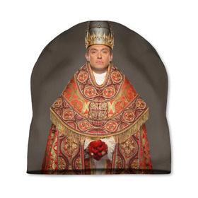 Шапка 3D с принтом Молодой Папа в Белгороде, 100% полиэстер | универсальный размер, печать по всей поверхности изделия | young pope | джуд | лоу | молодой папа