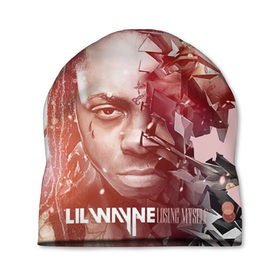 Шапка 3D с принтом Lil Wayne 7 в Белгороде, 100% полиэстер | универсальный размер, печать по всей поверхности изделия | Тематика изображения на принте: 