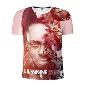 Мужская футболка 3D спортивная с принтом Lil Wayne 7 в Белгороде, 100% полиэстер с улучшенными характеристиками | приталенный силуэт, круглая горловина, широкие плечи, сужается к линии бедра | 