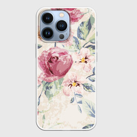 Чехол для iPhone 13 Pro с принтом Vintage Flovers в Белгороде,  |  | beautiful | color | cute | flowers | nature | pattern | pink | purple | red | summer | vintage | yellow | жёлтое | красивое | красное | красота | милое | оранжевое | природа | цвет | цветы | яркое