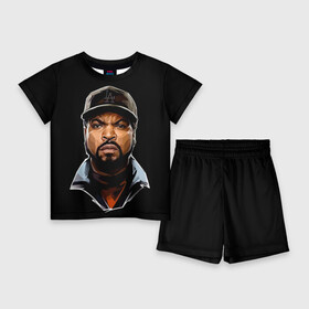 Детский костюм с шортами 3D с принтом Ice Cube 1 в Белгороде,  |  | ice cube | oshea jackson | rap | айс кьюб | гангста рэп | о’ши дже́ксон | рэп