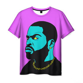 Мужская футболка 3D с принтом Ice Cube 3 в Белгороде, 100% полиэфир | прямой крой, круглый вырез горловины, длина до линии бедер | ice cube | oshea jackson | rap | айс кьюб | гангста рэп | о’ши дже́ксон | рэп