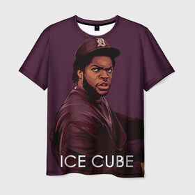 Мужская футболка 3D с принтом Ice Cube 5 в Белгороде, 100% полиэфир | прямой крой, круглый вырез горловины, длина до линии бедер | ice cube | oshea jackson | rap | айс кьюб | гангста рэп | о’ши дже́ксон | рэп