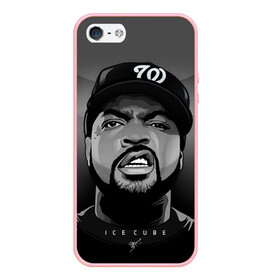 Чехол для iPhone 5/5S матовый с принтом Ice Cube 2 в Белгороде, Силикон | Область печати: задняя сторона чехла, без боковых панелей | ice cube | oshea jackson | rap | айс кьюб | гангста рэп | о’ши дже́ксон | рэп