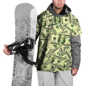 Накидка на куртку 3D с принтом Benjamin Franklin в Белгороде, 100% полиэстер |  | 3d | benjamin franklin | америка | богатство | валюта | денежные купюры | деньги | доллар | зеленые | сша | текстуры
