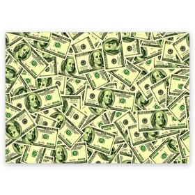 Поздравительная открытка с принтом Benjamin Franklin в Белгороде, 100% бумага | плотность бумаги 280 г/м2, матовая, на обратной стороне линовка и место для марки
 | Тематика изображения на принте: 3d | benjamin franklin | америка | богатство | валюта | денежные купюры | деньги | доллар | зеленые | сша | текстуры