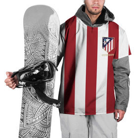 Накидка на куртку 3D с принтом Атлетико Мадрид в Белгороде, 100% полиэстер |  | atletico madrid | club | emblem | form | logo | soccer | spanish | атлетико мадрид | испанский | клуб | логотип | форма | футбольный | эмблема