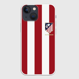 Чехол для iPhone 13 mini с принтом Атлетико Мадрид в Белгороде,  |  | atletico madrid | club | emblem | form | logo | soccer | spanish | атлетико мадрид | испанский | клуб | логотип | форма | футбольный | эмблема