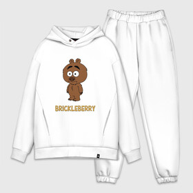 Мужской костюм хлопок OVERSIZE с принтом Malloy (Brickleberry) в Белгороде,  |  | brickleberry | malloy