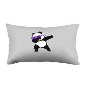 Подушка 3D антистресс с принтом Panda в Белгороде, наволочка — 100% полиэстер, наполнитель — вспененный полистирол | состоит из подушки и наволочки на молнии | panda dab | животные | панда