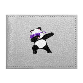 Обложка для студенческого билета с принтом Panda в Белгороде, натуральная кожа | Размер: 11*8 см; Печать на всей внешней стороне | panda dab | животные | панда