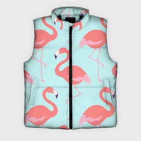 Мужской жилет утепленный 3D с принтом Flamingos pattern в Белгороде,  |  | animals | beautiful | bird | birds | birdy | blue | color | flamingo | nature | wild | белое | голубое | животные | красивое | красота | милое | природа | птица | птицы | птичка | птички | синее | фламинго | цвет | яркое