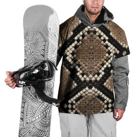 Накидка на куртку 3D с принтом Питон в Белгороде, 100% полиэстер |  | аллигатор | варан | игуана | кайман | кожа | крокодил | питон | ящерица