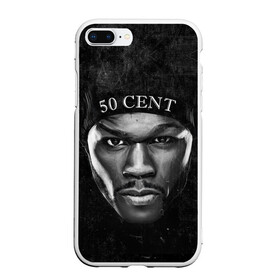 Чехол для iPhone 7Plus/8 Plus матовый с принтом 50 cent в Белгороде, Силикон | Область печати: задняя сторона чехла, без боковых панелей | Тематика изображения на принте: 50 cent | 50 центов | rap | гангста рэп | кертис джексон | пятьдесят центов | рэп | фифти сент | хип хоп