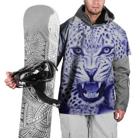Накидка на куртку 3D с принтом Леопард в Белгороде, 100% полиэстер |  | Тематика изображения на принте: арт | гепард | дикая кошка | зверь | искусство | кошка | леопард | хищник
