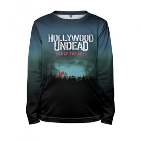 Детский лонгслив 3D с принтом Hollywood Undead 9 в Белгороде, 100% полиэстер | длинные рукава, круглый вырез горловины, полуприлегающий силуэт
 | hollywood undead | голливудская нежить