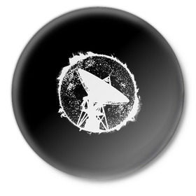 Значок с принтом ГРОТ в Белгороде,  металл | круглая форма, металлическая застежка в виде булавки | grot55 | rap | грот | рэп | хип хоп