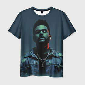 Мужская футболка 3D с принтом The Weeknd в Белгороде, 100% полиэфир | прямой крой, круглый вырез горловины, длина до линии бедер | Тематика изображения на принте: the weeknd | викенд | тесфайе | уикенд