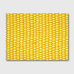 Альбом для рисования с принтом Сладкая вареная кукуруза в Белгороде, 100% бумага
 | матовая бумага, плотность 200 мг. | еда | кукуруза