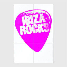 Магнитный плакат 2Х3 с принтом Ibiza Rocks Pink в Белгороде, Полимерный материал с магнитным слоем | 6 деталей размером 9*9 см | Тематика изображения на принте: 