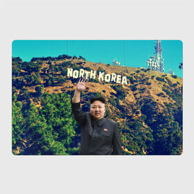 Магнитный плакат 3Х2 с принтом NORTH KOREA в Белгороде, Полимерный материал с магнитным слоем | 6 деталей размером 9*9 см | hollywood | kim jong un | north korea | ким чен ын | северная корея