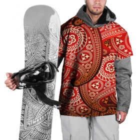 Накидка на куртку 3D с принтом Турецкий огурец в Белгороде, 100% полиэстер |  | 3d | абстракция | арт | индийский | турецкий огурец | узор | фигуры | цветы