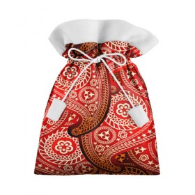 Подарочный 3D мешок с принтом Турецкий огурец в Белгороде, 100% полиэстер | Размер: 29*39 см | Тематика изображения на принте: 3d | абстракция | арт | индийский | турецкий огурец | узор | фигуры | цветы