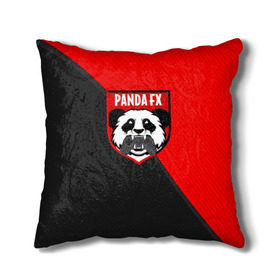 Подушка 3D с принтом PandafxTM в Белгороде, наволочка – 100% полиэстер, наполнитель – холлофайбер (легкий наполнитель, не вызывает аллергию). | состоит из подушки и наволочки. Наволочка на молнии, легко снимается для стирки | 7f united | fifa | pandafx | панда