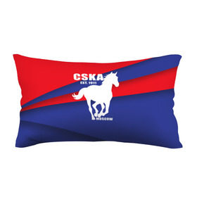 Подушка 3D антистресс с принтом CSKA est. 1911 в Белгороде, наволочка — 100% полиэстер, наполнитель — вспененный полистирол | состоит из подушки и наволочки на молнии | армейцы | болельщик | кони | красно синие | фанат | футбол | футболист | цска