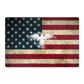 Магнитный плакат 3Х2 с принтом Флаг США с белым орлом в Белгороде, Полимерный материал с магнитным слоем | 6 деталей размером 9*9 см | Тематика изображения на принте: usa | америка | американец | америки | звездно полосатый | необычный | нью йорк | орел | соединенные | сша | флаг | штаты | янки