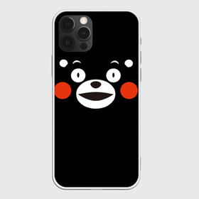 Чехол для iPhone 12 Pro с принтом Kumamon краснощекий в Белгороде, силикон | область печати: задняя сторона чехла, без боковых панелей | kumamon | во имя сатаны | во славу сатане | кумамон