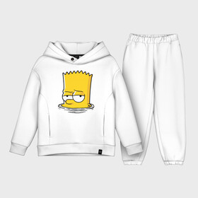 Детский костюм хлопок Oversize с принтом Bart в Белгороде,  |  | bart | boy | homer | simpsons | барт | гомер | мальчик | мультфильм | симпсон | симпсоны | спрингфилд