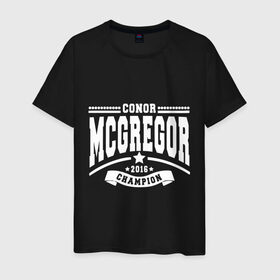 Мужская футболка хлопок с принтом Conor McGregor в Белгороде, 100% хлопок | прямой крой, круглый вырез горловины, длина до линии бедер, слегка спущенное плечо. | champion | conor | fighter | ireland | mcgregor | mma | notorious | sport | ufc | warrior | боец | бой | бокс | воин | единоборства | ирландия | конор | макгрегор | мма | нокаут | нотариус | сила | спорт | чемпион