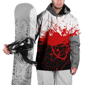 Накидка на куртку 3D с принтом Blood в Белгороде, 100% полиэстер |  | Тематика изображения на принте: 