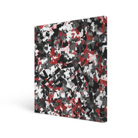 Холст квадратный с принтом Городской камуфляж в Белгороде, 100% ПВХ |  | Тематика изображения на принте: camo | urban | белый | гранж | красный | маскировка | милитари | паттерн | серый | текстура