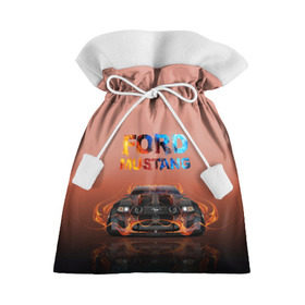Подарочный 3D мешок с принтом Ford Mustang в Белгороде, 100% полиэстер | Размер: 29*39 см | 50 лет | mach 1 | авто | автомобиль | блатн | иномарка | крутая | логотип | марка красивая | машина | мустанг | надпись | пацанский таз | седан | тачила | тачка | форд | эмблема