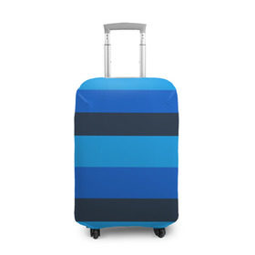 Чехол для чемодана 3D с принтом Фк Зенит в Белгороде, 86% полиэфир, 14% спандекс | двустороннее нанесение принта, прорези для ручек и колес | blue | champions | league | петербург | санкт | синий | форма