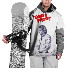 Накидка на куртку 3D с принтом Death proof в Белгороде, 100% полиэстер |  | stuntman mike | квентин | курт рассел | тарантино