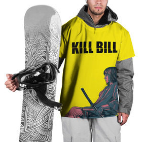 Накидка на куртку 3D с принтом Убить Билла в Белгороде, 100% полиэстер |  | kill bill | катана | квентин | меч | невеста | тарантино | ума турман