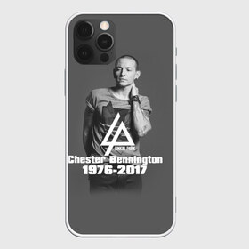 Чехол для iPhone 12 Pro Max с принтом Честер Беннингтон в Белгороде, Силикон |  | bennington | chester | linkin | park | rip | беннингтон | честер