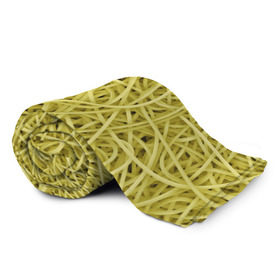 Плед 3D с принтом Макароны в Белгороде, 100% полиэстер | закругленные углы, все края обработаны. Ткань не мнется и не растягивается | веган | вемишель | диета | еда | лапша | паста | паттрен | спагетти | текстура