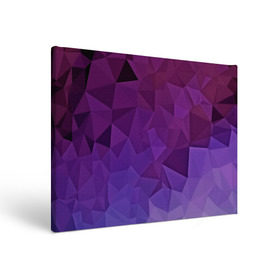 Холст прямоугольный с принтом Фиолетовые грани в Белгороде, 100% ПВХ |  | Тематика изображения на принте: abstract | abstraction | color | geometry | mirror | polygon | абстракция | геометрия | грани | линии | полигоны | сочетания | стекло | треугольники