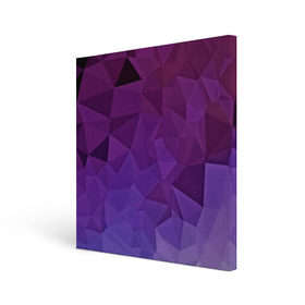 Холст квадратный с принтом Фиолетовые грани в Белгороде, 100% ПВХ |  | abstract | abstraction | color | geometry | mirror | polygon | абстракция | геометрия | грани | линии | полигоны | сочетания | стекло | треугольники