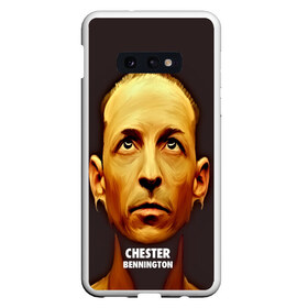 Чехол для Samsung S10E с принтом Chester Bennington в Белгороде, Силикон | Область печати: задняя сторона чехла, без боковых панелей | 3d | chester bennington | grey daze | linkin park | stone temple pilots | альтернатива | беннингтон | музыка | честер