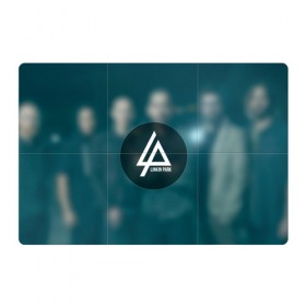 Магнитный плакат 3Х2 с принтом Для любителя Linkin Park в Белгороде, Полимерный материал с магнитным слоем | 6 деталей размером 9*9 см | linkin park | беннингтон | линкин парк | логотип | майк | рок | честер | честор | шинода
