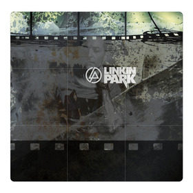 Магнитный плакат 3Х3 с принтом Chester Linkin Park в Белгороде, Полимерный материал с магнитным слоем | 9 деталей размером 9*9 см | 