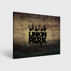 Холст прямоугольный с принтом Linkin Park Band в Белгороде, 100% ПВХ |  | chester bennington | linkin park | беннингтон | линкин паркб честер | майк | шинода