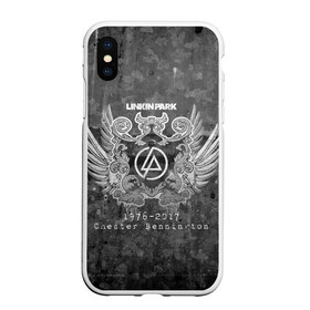 Чехол для iPhone XS Max матовый с принтом 2017 Chester Linkin Park в Белгороде, Силикон | Область печати: задняя сторона чехла, без боковых панелей | bennington | chester | linkin park | беннингтон | линкин парк | майк | честер | шинода